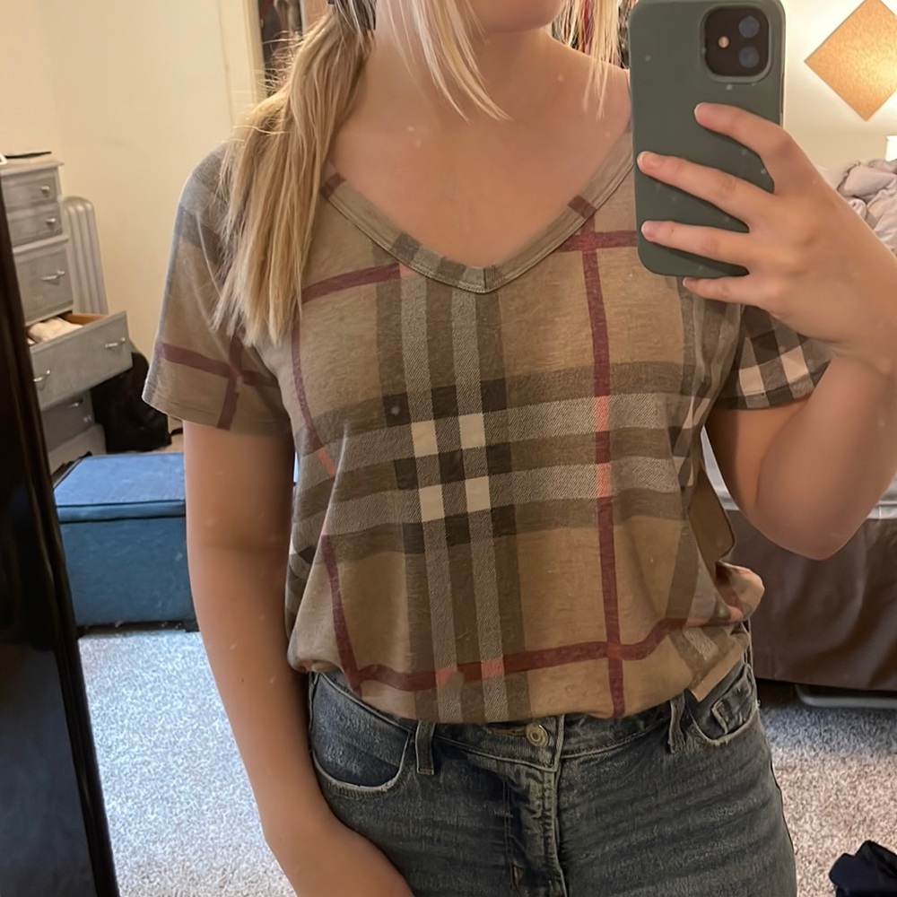 Andree by UNIT | plaid short sleeve top